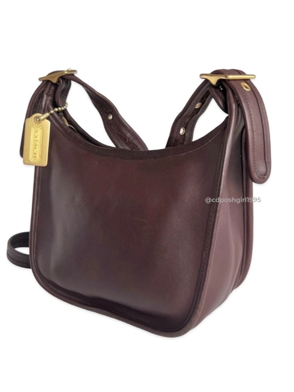 Vintage Coach Janice Legacy Bag 9950 – Chocolate Brown (1990s)